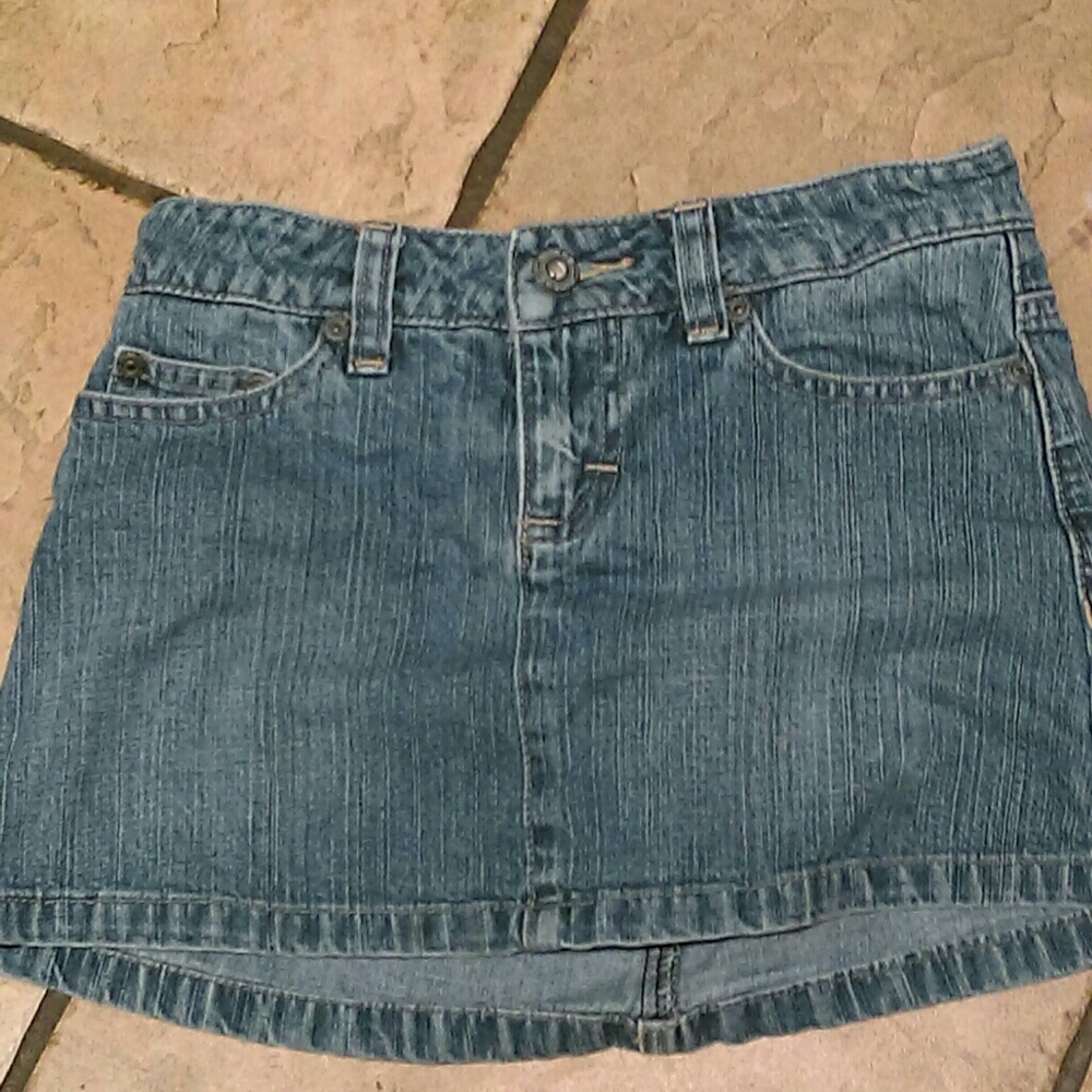 Girls Jean skirt 7R