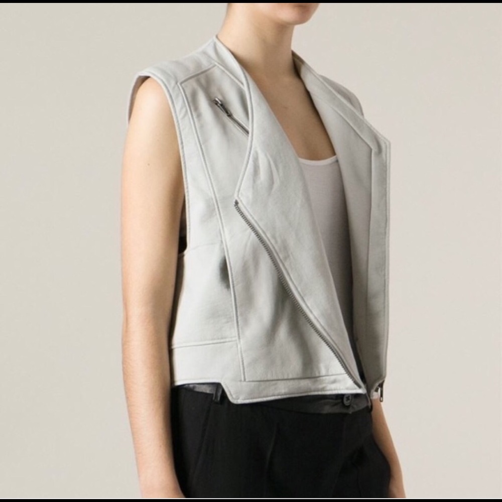 Helmut Lang Lambskin Vest
