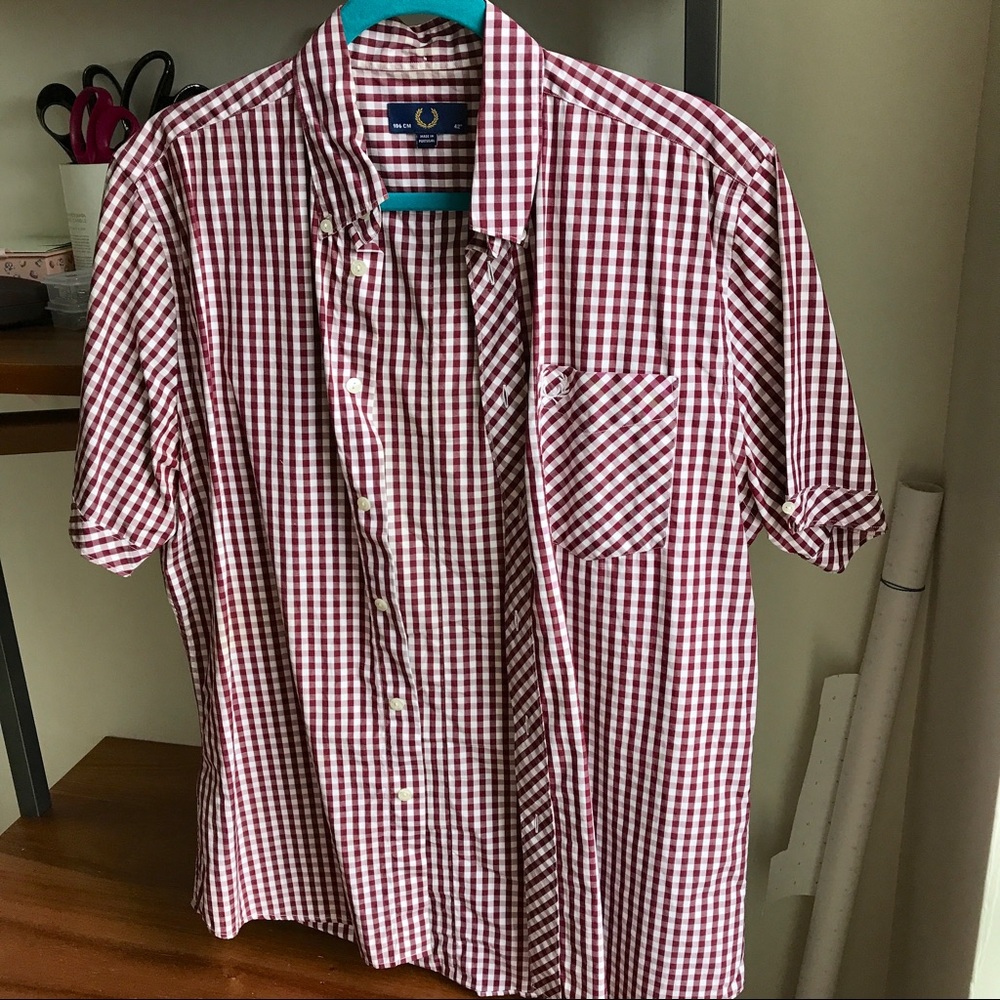 Fred Perry short sleeve woven shirt
