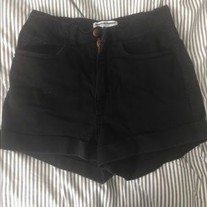 Black American Apparel shorts