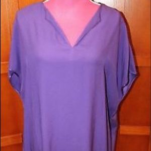 Dvf kora dress-purple-size P