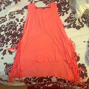 Fringe tank top