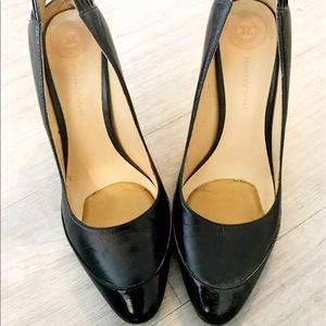 Elegant Retro Look Black High Heels