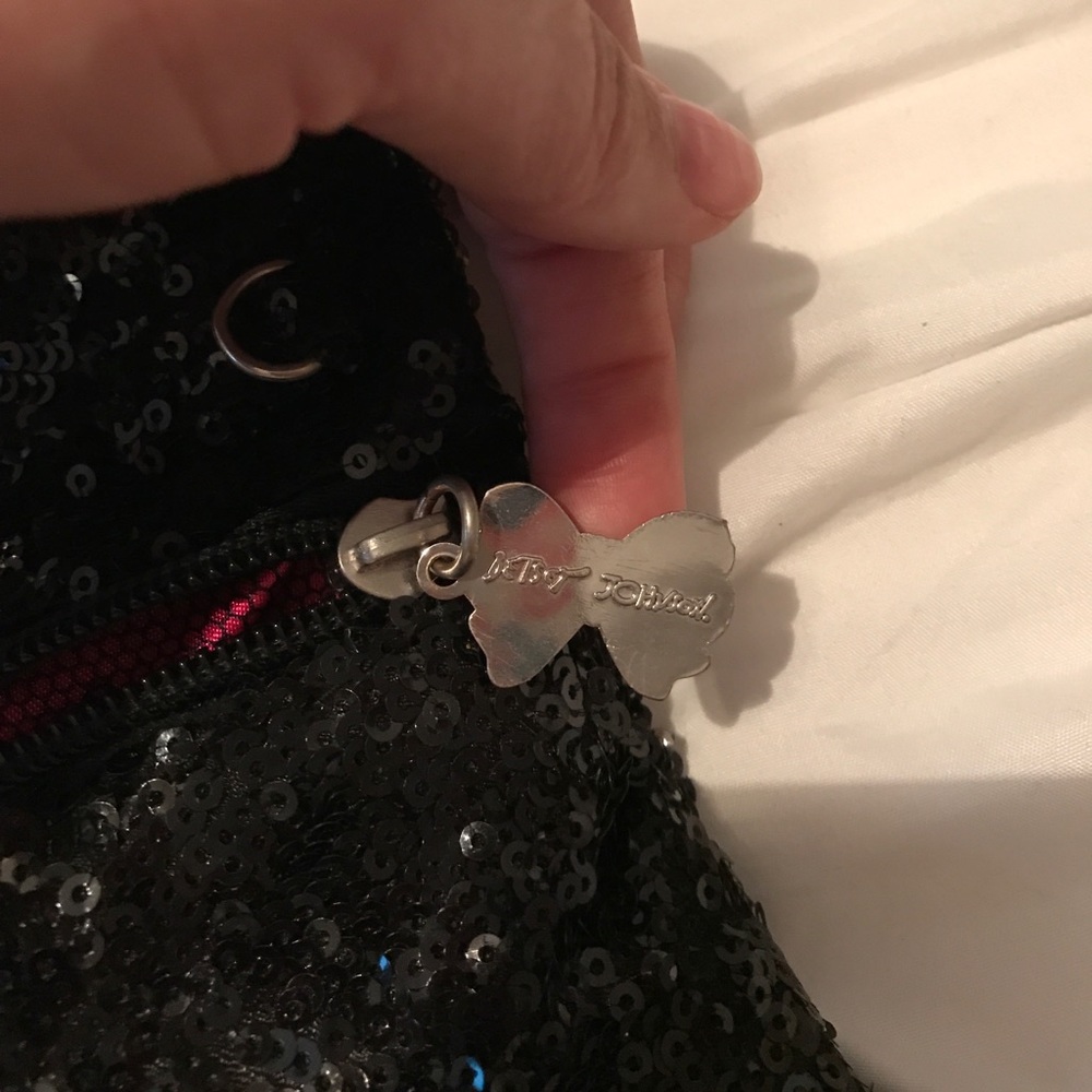 Betsy Johnson sequin clutch - Picture 4 of 4