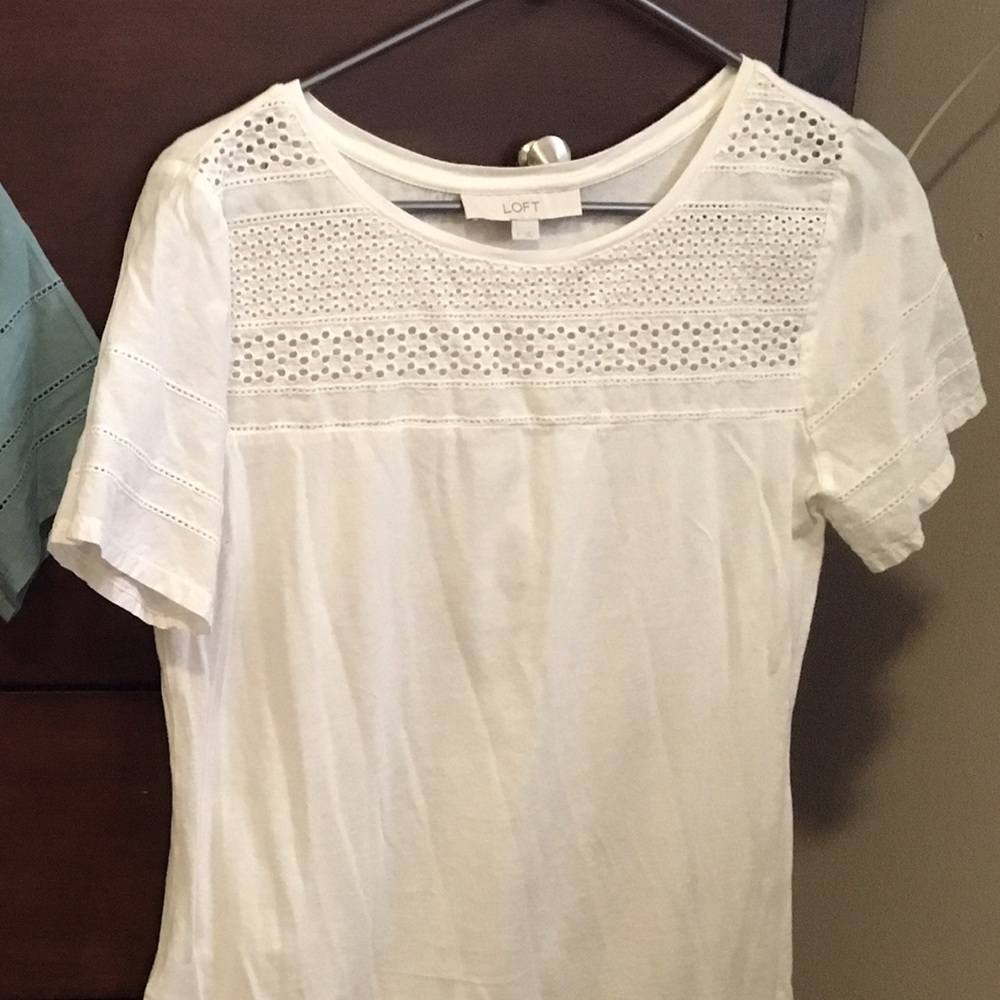 Loft Eyelet T-shirt