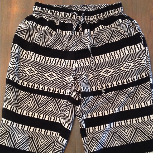 Aztec Print High Waisted Harlem Pants - Picture 2 of 5