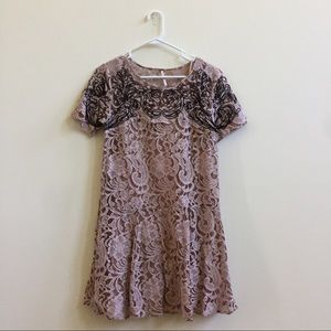 Lace Free People Dress with Slip