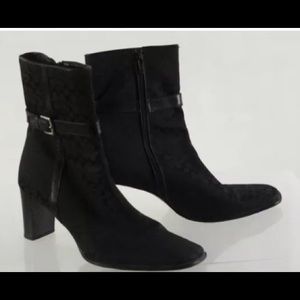 Mid calf boots by Coach sz 8.5
