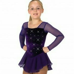 Jerry's Purple Ice Skating Dress
