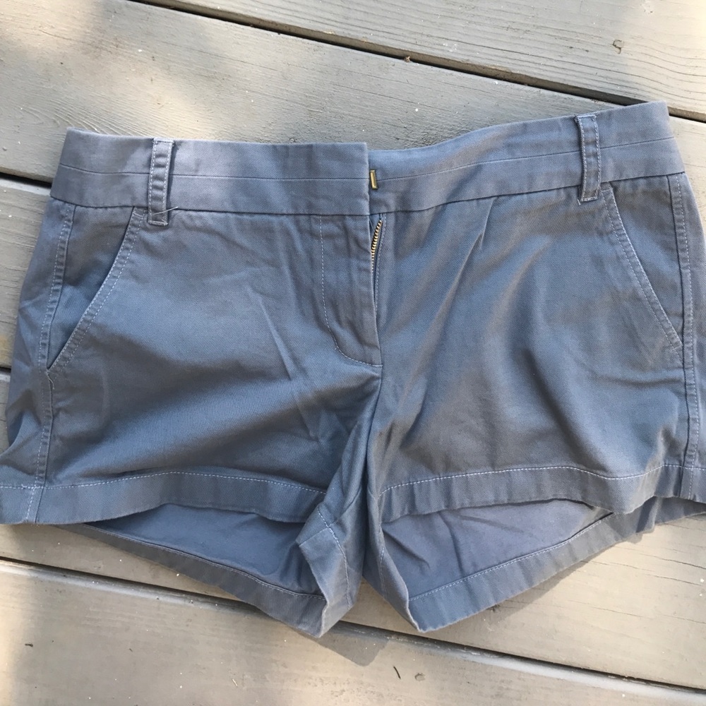 J. Crew Gray Chino Shorts