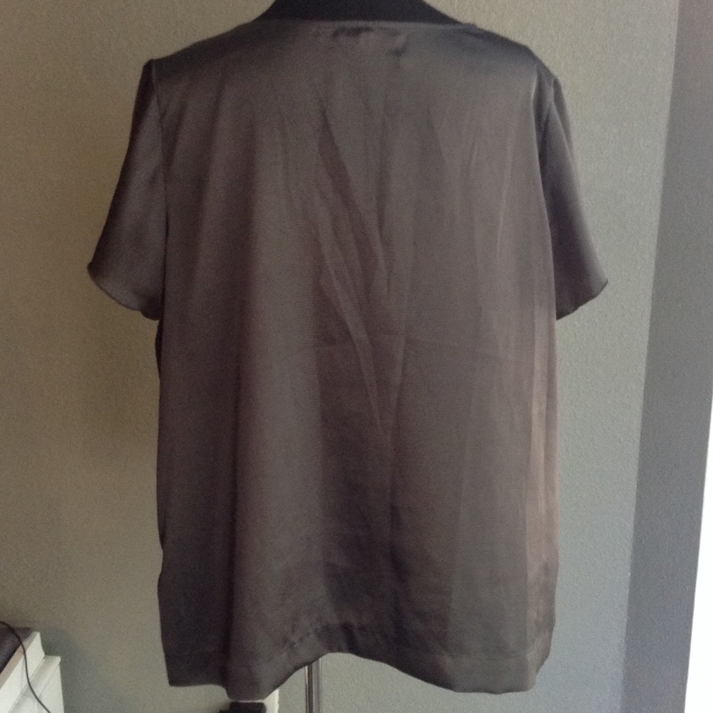 Apt9 beautiful charcoal jeweled top size 2xl - Picture 4 of 5