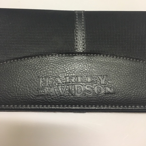 Harley Davidson Leather Checkbook Cover