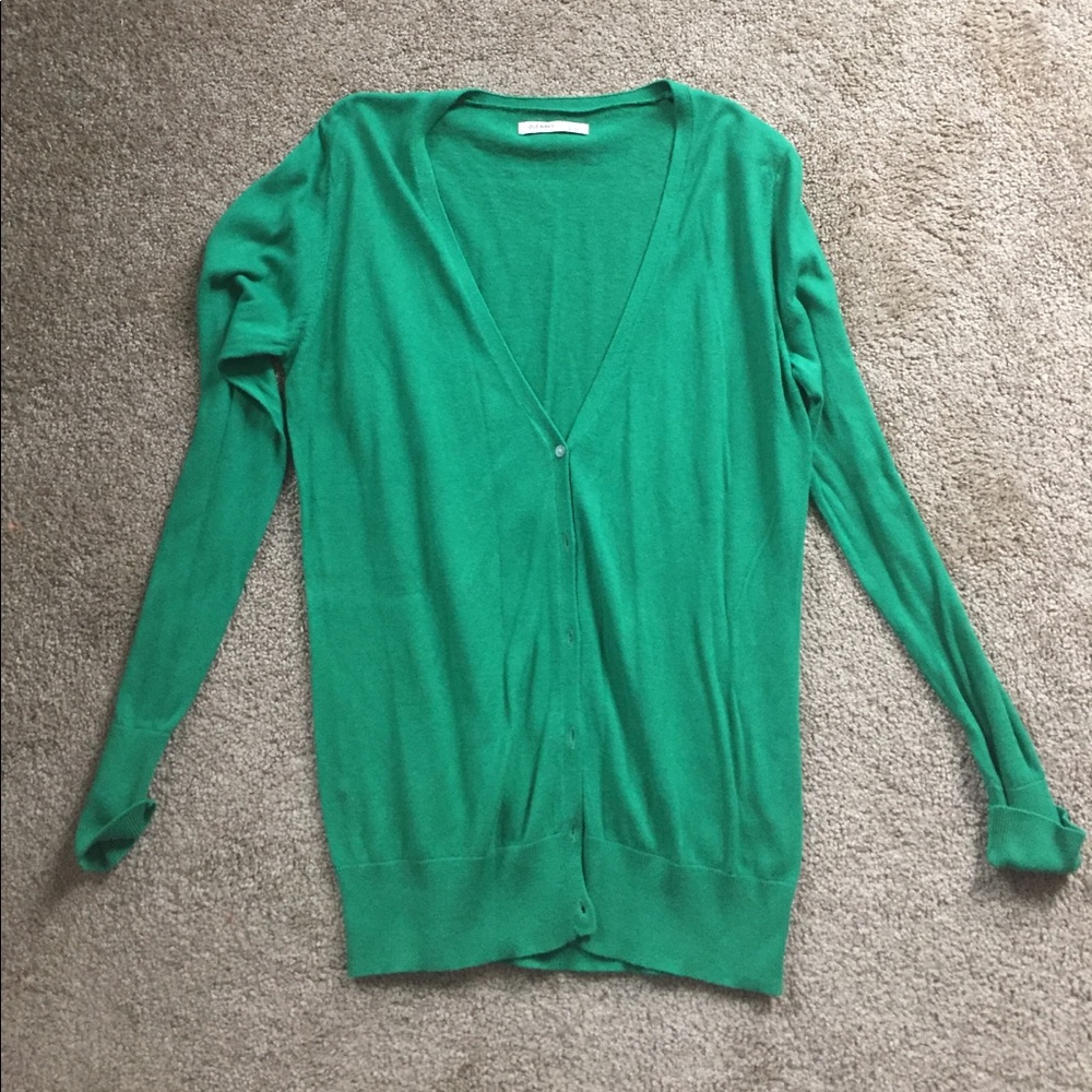 Green sweater