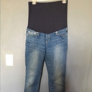 Full panel maternity resolution skinny jeans