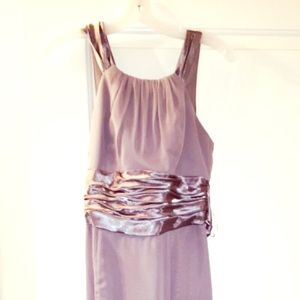 Grey bridesmaid/prom dress