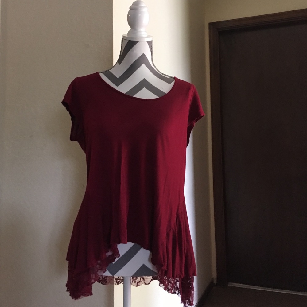 Two lace blouses