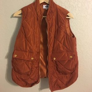 Burnt Orange Vest