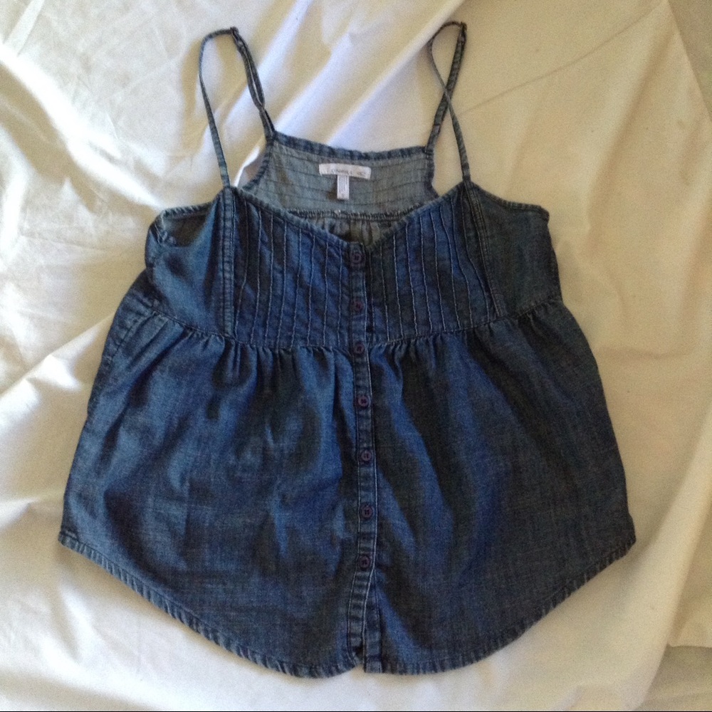 O'neill Denim Babydoll Top (S)