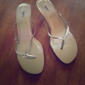 Missimo brand dress flip flops.