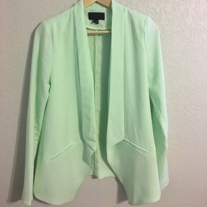 Mint green blazer REDUCED PRICE