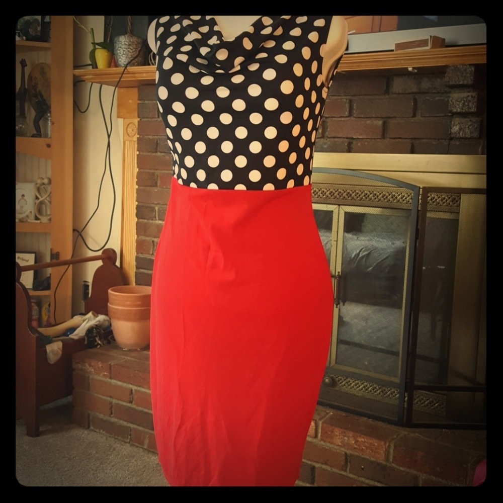 Polka dot dress