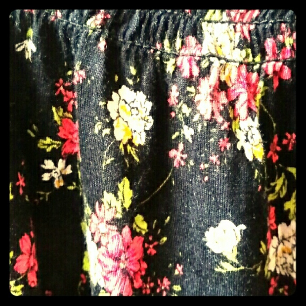 Floral Strapless Summer Dress