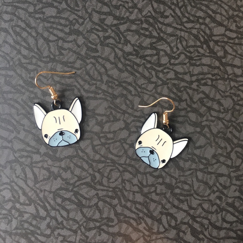 Brand new dog earrings
