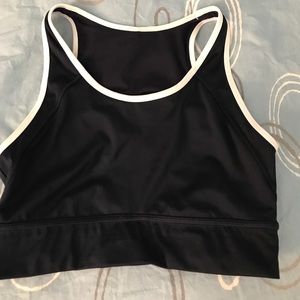 Navy blue athleta exercise bra