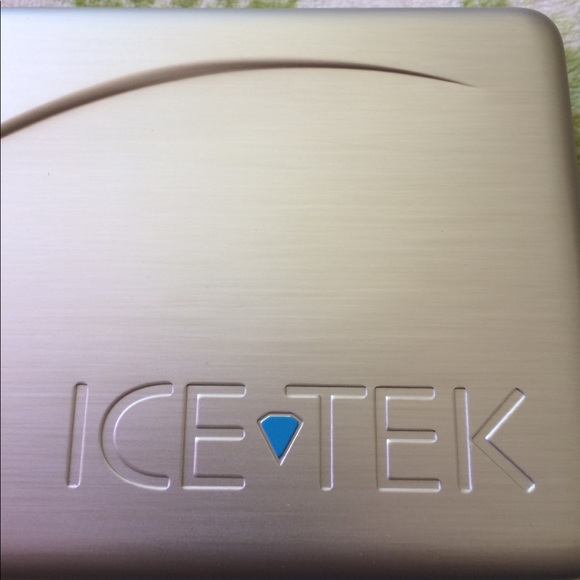 VTG 2009 Genuine Swiss ICETEK Watch Custom S.S band . Platinum/diamond spinner - Picture 10 of 16