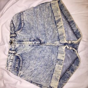 American Apparel High waisted shorts
