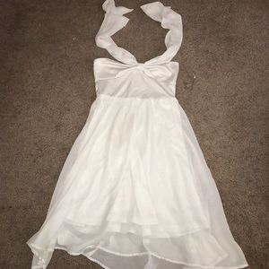 White dress