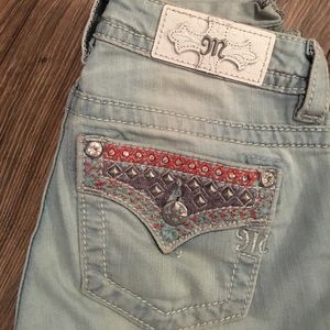 Size 24 miss me jeans 👖 💓