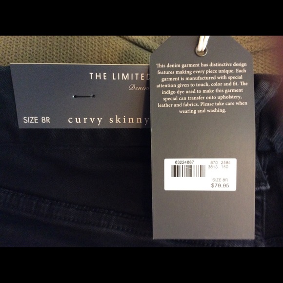 The Limited curvy skinny black denim - Picture 2 of 4