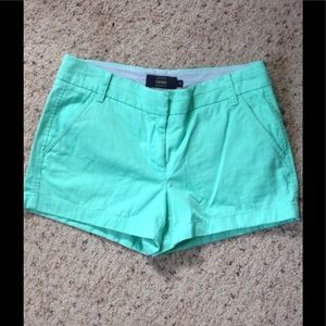 J. Crew 4 inch Chino Shorts