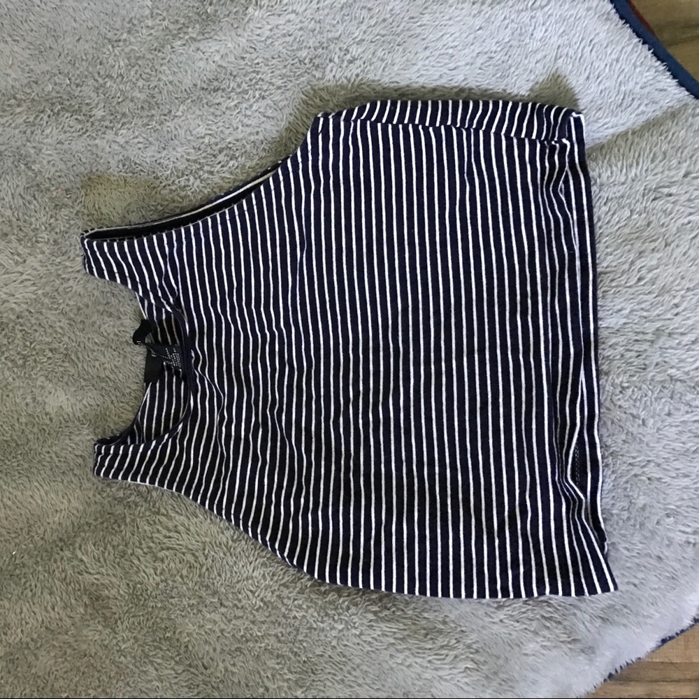 Strip Crop Top