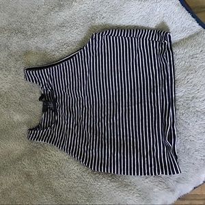 Strip Crop Top