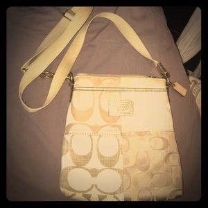 COACH messenger bag.