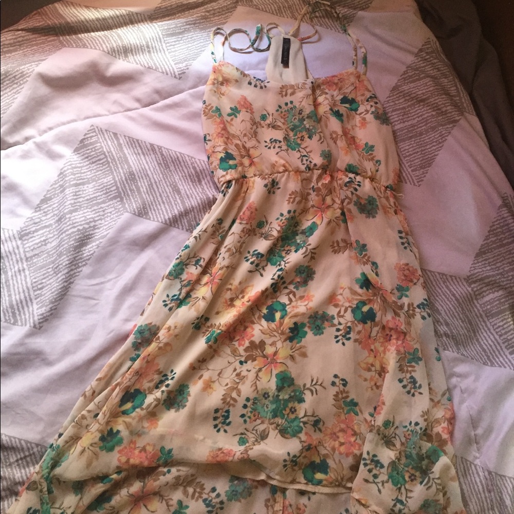 High Low Floral Dress size Small