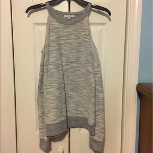 Miss Me Cold Shoulder Sweater