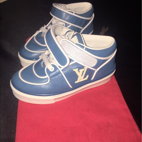 Louis Vuitton High Trainer Shoes Toddler Boys Size: 26 (US  Louis Vuitton boy sneakers