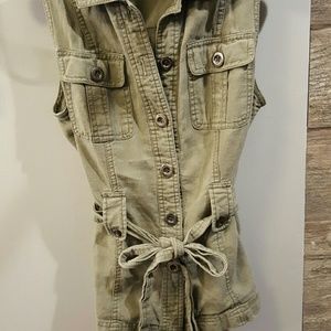 Flattering Safari Vest