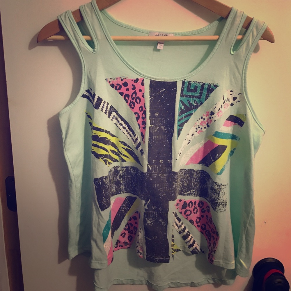 Vintage British Punk Delia tank