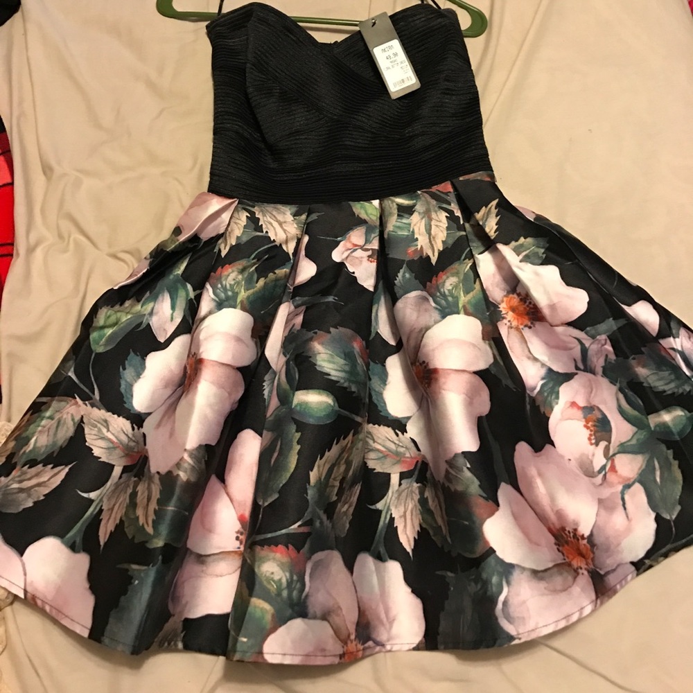 floral prof dress