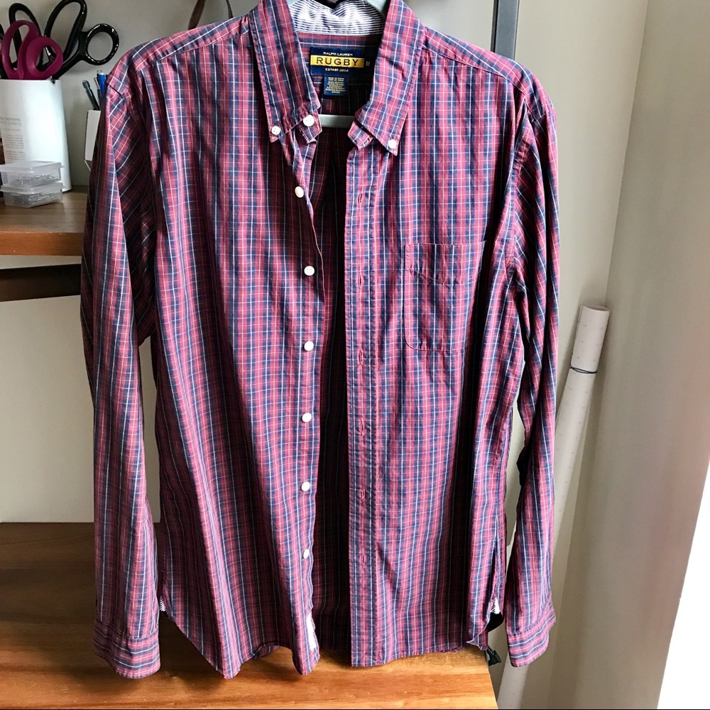 Rugby casual button down