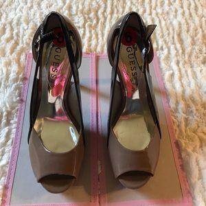 Guess Pep Toe Heels