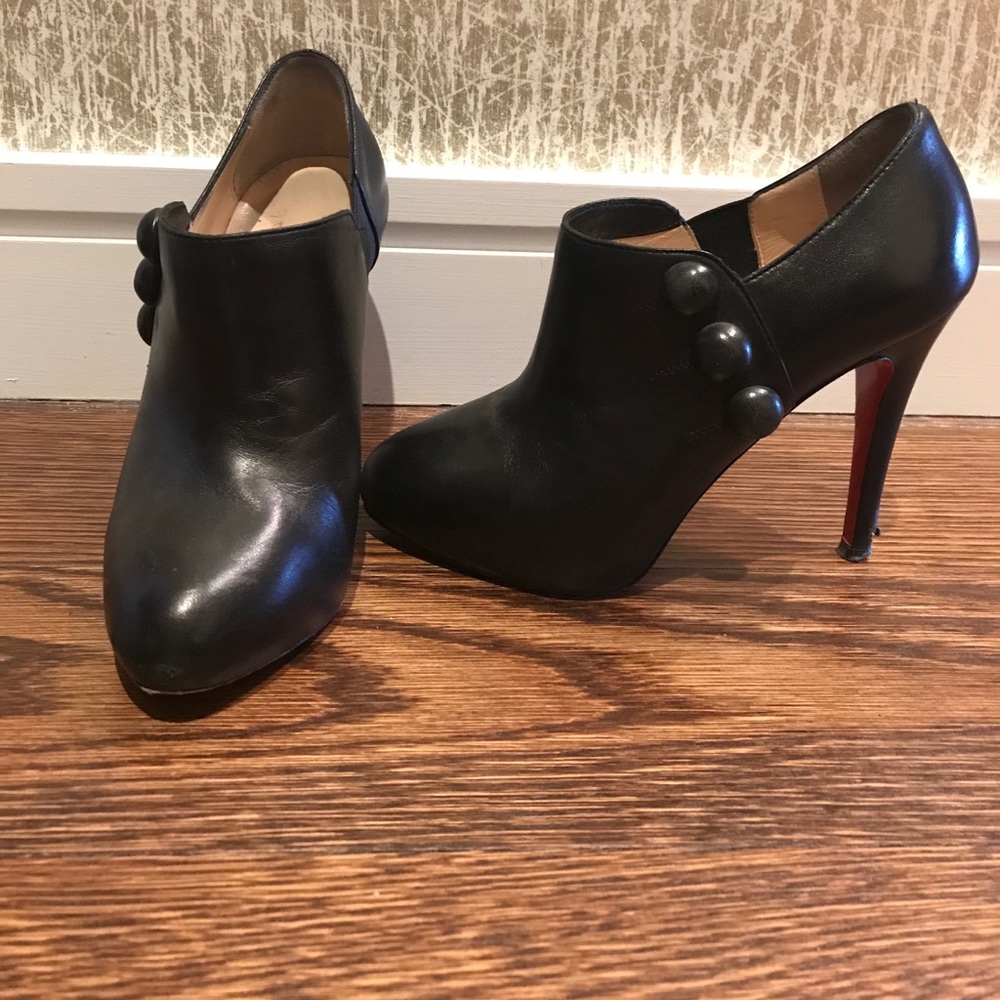 Christian Louboutin high heel booties