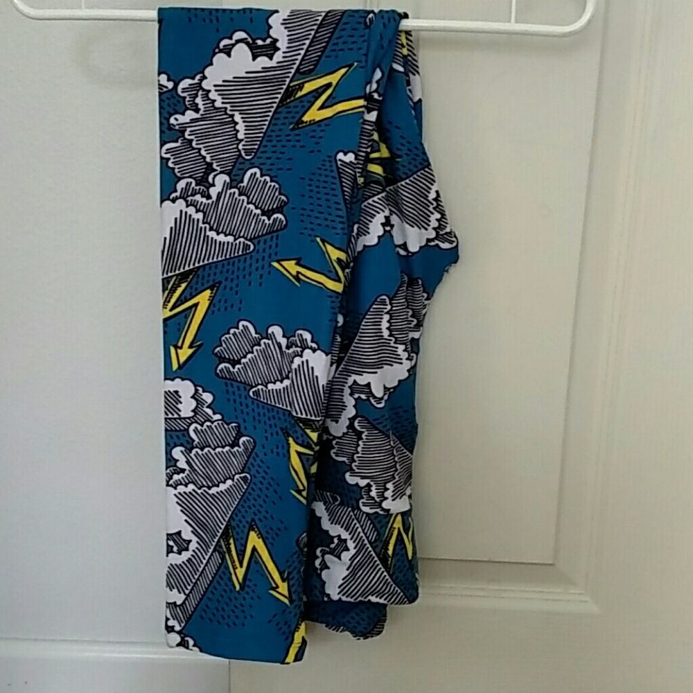 NWT Lularoe cloud & lighting unicorn TC leggings