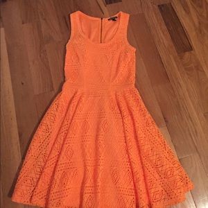 Bright Orange Express Women's Dress