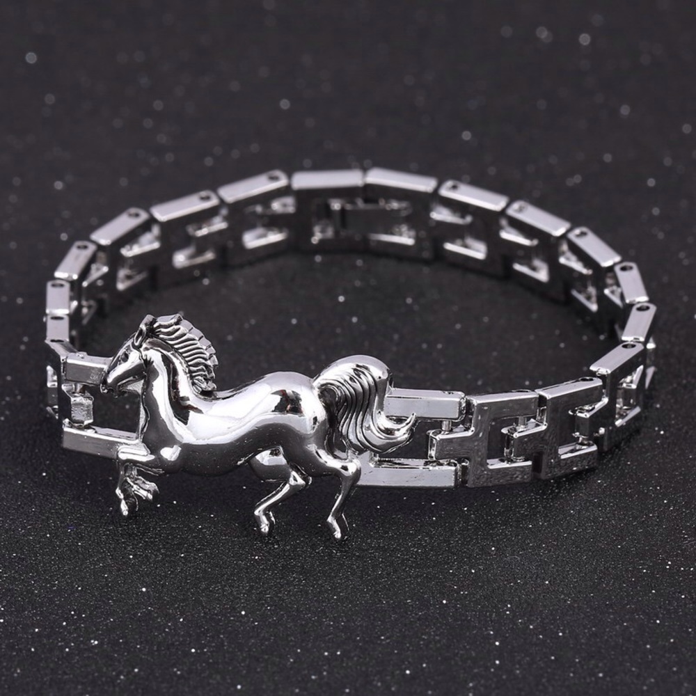 🆕 Horse Bracelet Stainless Steel