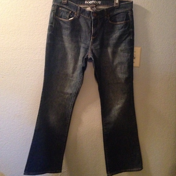 New York and company dark denim boot cut Jean. - Picture 1 of 4